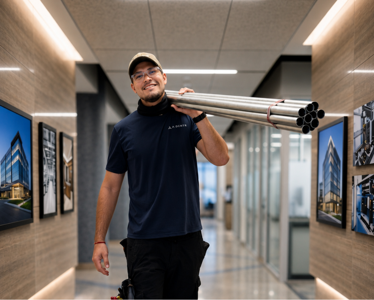 Archis team member at a jobsite
